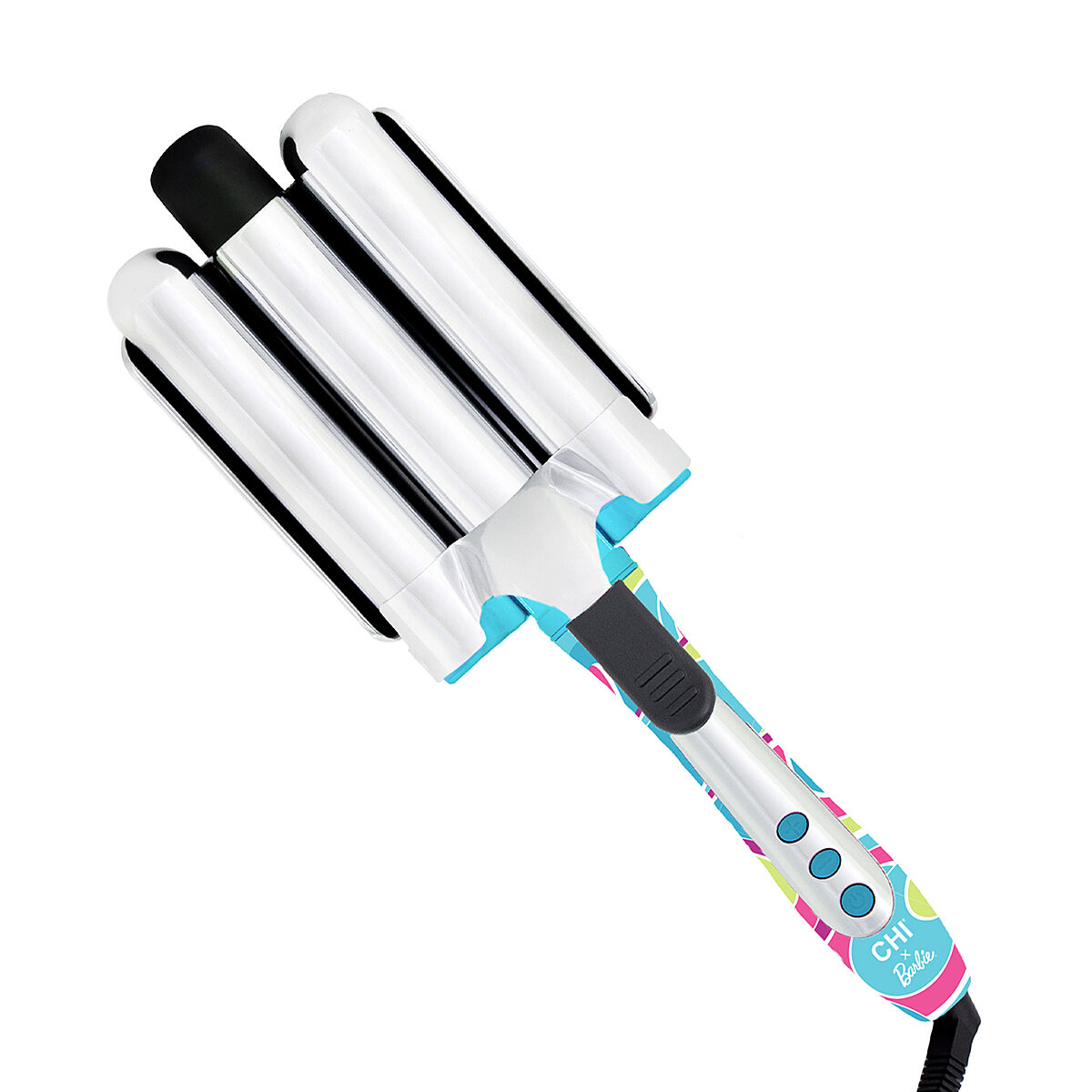 CHI x Barbie 1 1 4 Titanium Triple Barrel Deep Waver